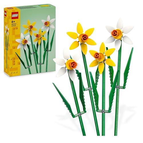 LEGO Narcisi Set di Fiori Finti per Bambini da 8 Anni
