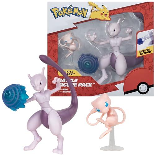 Pokémon Personaggi Set 2-Pack Mew & Mewtwo