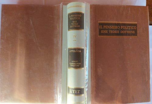 Antologia - UTET - Storia del Pensiero Politico