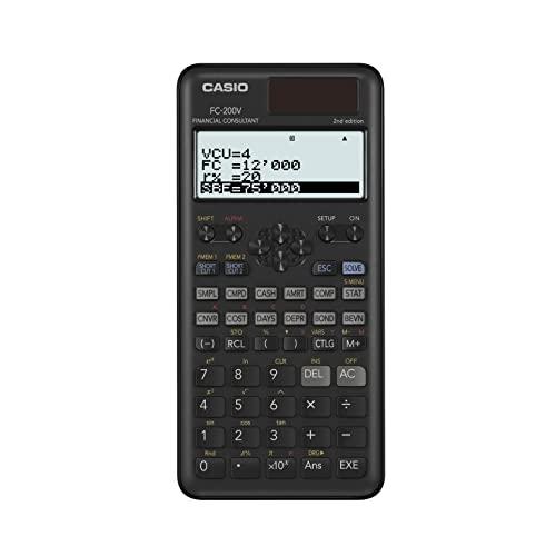 Casio Calcolatrice Finanziaria FC-200V2