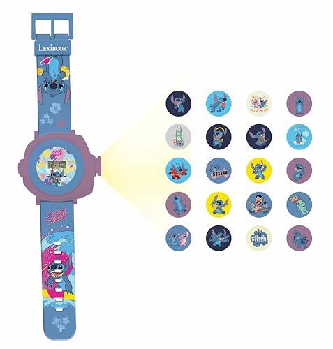 Lexibook Disney Stitch - Orologio a Proiezione Regolabile DMW050D