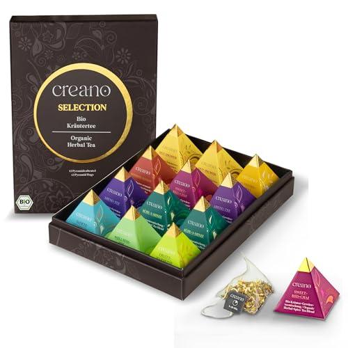 Creano Set Regalo Tisane Biologiche Premium 