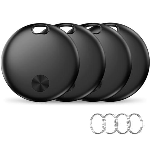 Hauibela Smart Tracker Tag - Localizzatore Bluetooth Compatibile con Apple Dov'è (iOS) - Set da 4