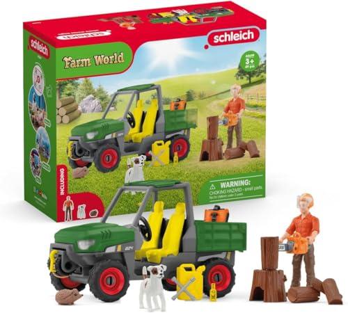 Schleich 42659 Lavoro nei boschi - Playset FARM WORLD