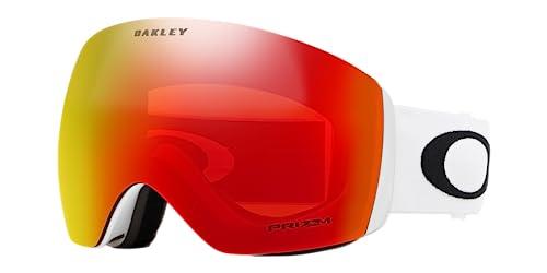 Oakley Flight Deck OO7050 Occhiali Sportivi Unisex-Adulto, Bianco (Matte White/Prizmtorchiridium)
