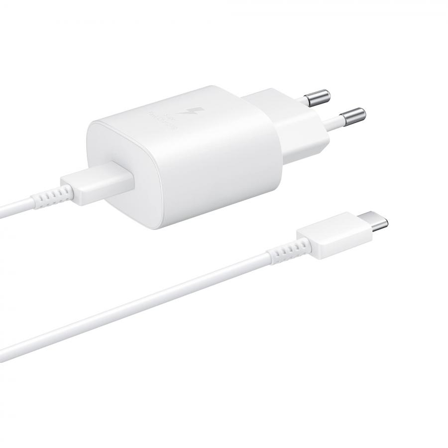 Samsung EP-TA800 Caricabatterie da Parete USB-C 25W Bianco