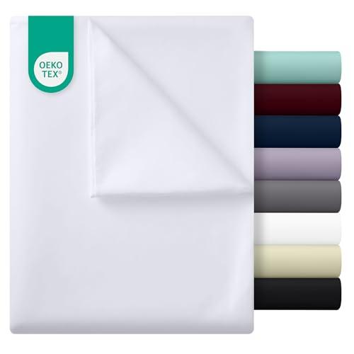 Lenzuolo Piano Matrimoniale Utopia Bedding Bianco