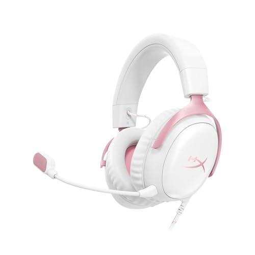 HyperX Cloud III Cuffie Gaming Rosa