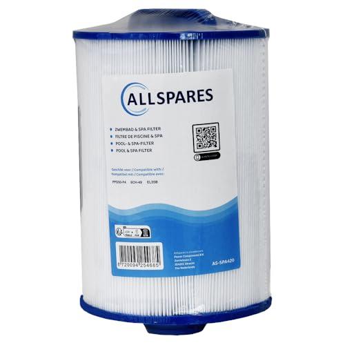 Filtro AllSpares per Idromassaggio Whirlpool SC733 / 6CH-49 / FC-0314