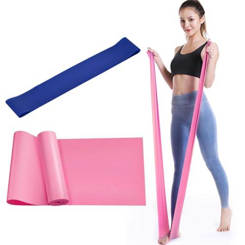 Elastici Fitness Resistance Band per Esercizi, Yoga e Fisioterapia