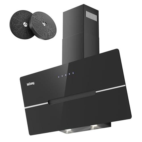 Cappa Aspirante Inclinata IsEasy 90cm - Potenza, Silenziosità e Design Moderno per la Tua Cucina