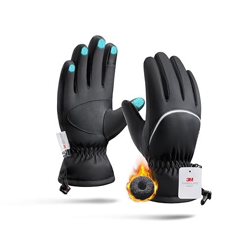 Origem Guanti Invernali Termici Touchscreen Impermeabili Riflettenti