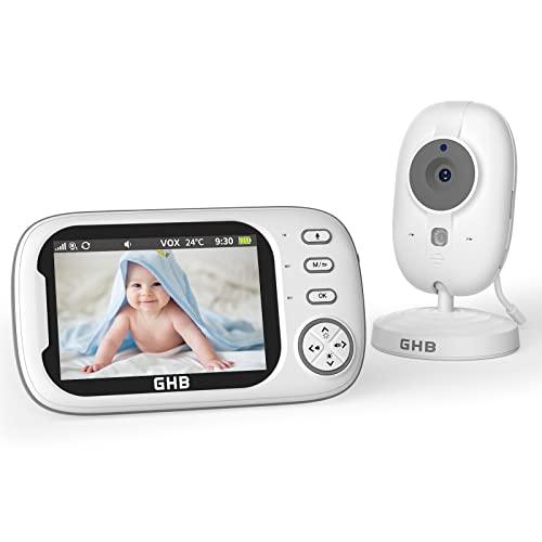 GHB Baby Monitor Video e Audio 3.5'' 720HD