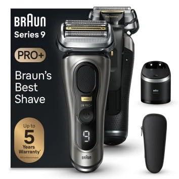Braun Series 9 PRO+ 9565cc Grafite: Rasoio Elettrico Barba di Precisione