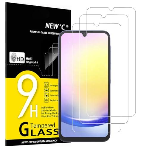 NEW'C 3 Pezzi Vetro Temperato per Samsung Galaxy A25 5G / M34 5G