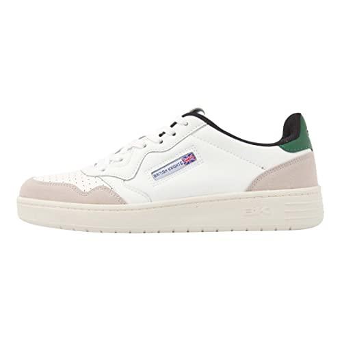 British Knights Noors Scarpe da Ginnastica Uomo Bianco Verde Nero