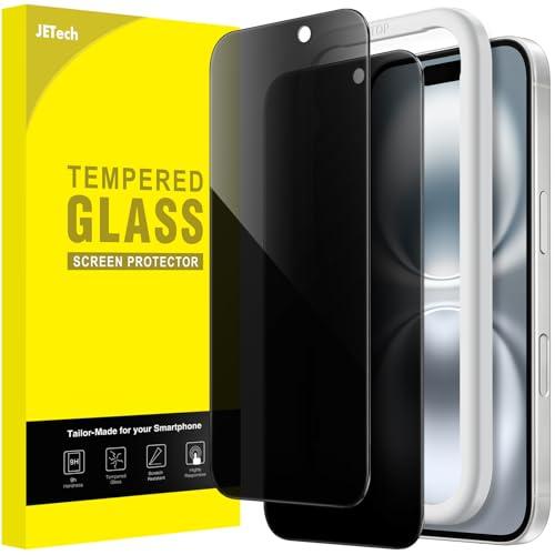 JETech Privacy Pellicola Protettiva per iPhone 16 6,1 Pollici (Pacco da 2)