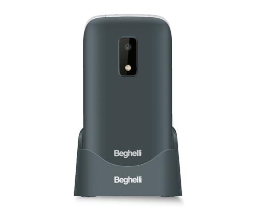 Beghelli Salvalavita Phone SLV20 Plus - Telefono GSM per Anziani con Tasto SOS e Chiamata Rapida