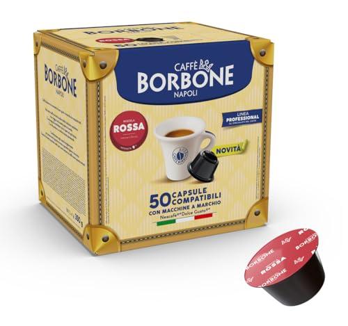 Caffè Borbone Miscela Rossa - 50 capsule compatibili Dolce Gusto®
