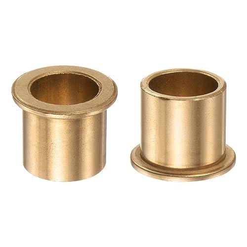 QUARKZMAN 2pz Flangia Cuscinetto Manicotto Bronzo Autolubrificante