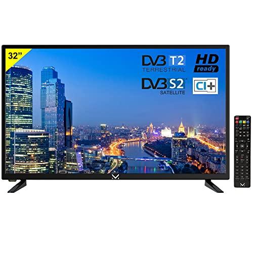 Majestic TVD 232 S2 LED V4 - Televisore LED HD READY da 32