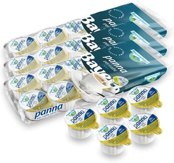 Panna UHT per Caffè Bayernland - 18 Monoporzioni da 100g