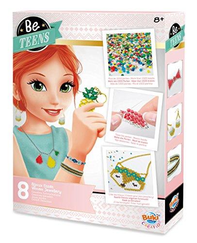 Buki France- Be Teens Buki Gioielli Intrecciati, Kit di Creazione, Multicolore, BE106