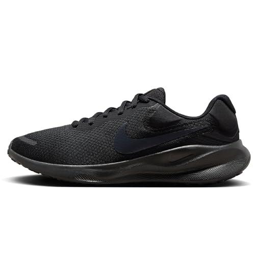 Nike Revolution 7, Sneaker Uomo, Nero off Nero, 42.5 EU