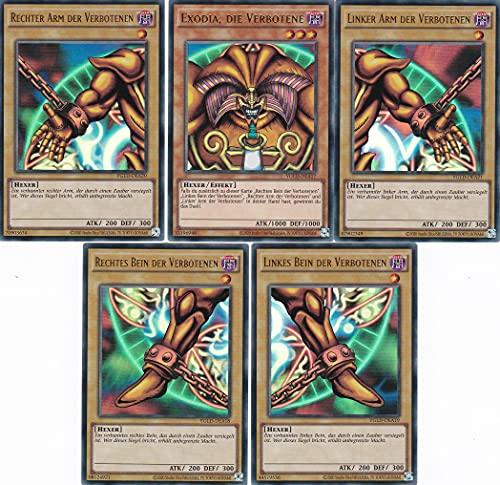 Konami - Yu-gi-oh! Set Exodia - Ultra Rare - Tedesco - 2a edizione