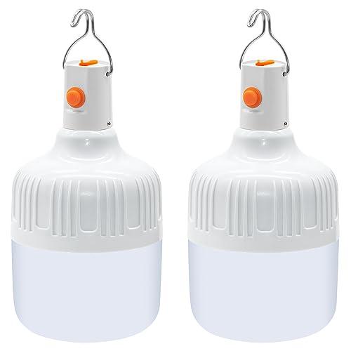 Semptec faro portatile: 4in1 Batteria Campeggio Lampada, Lampada da Mano e da Tavolo con Caricatore di Emergenza USB, 225 lm (lampada portatile