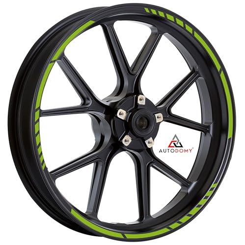 Autodomy Set Completo per 2 Ruota Adesivi Cerchi Moto Sport 15