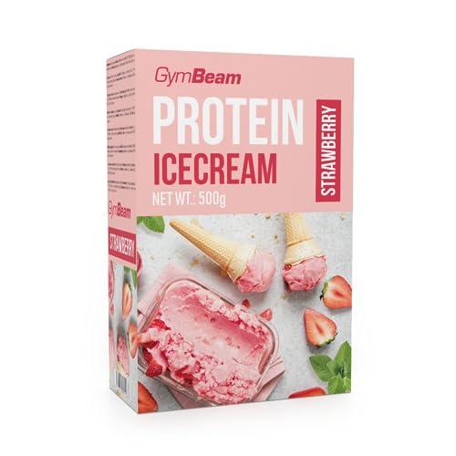 GymBeam Preparato per Gelato Proteico - Gusto Fragola (500g)