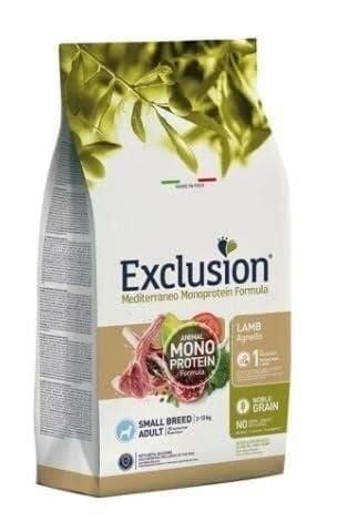 Exclusion Mediterraneo Adult Small Breed Agnello