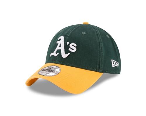 New Era Oakland Athletics MLB Core Classic Verde/Giallo 9Twenty Berretto Regolabile