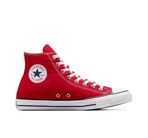 Converse All Star Hi Canvas, Sneakers Unisex Adulto, Rosso (Varsity Red)