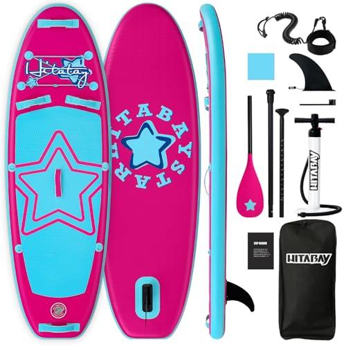 Hitabay Set Tavola Paddle Gonfiabile per Bambini, 244x76x12 cm, con Accessori Completi