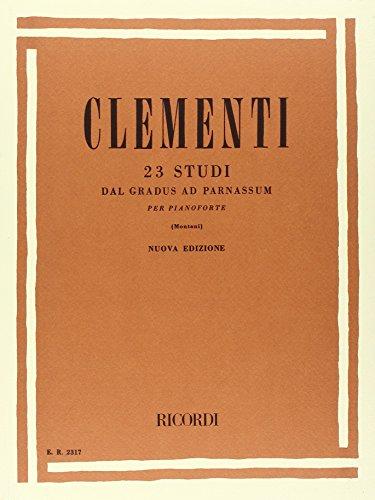 23 Studi dal 'Gradus ad Parnassum'