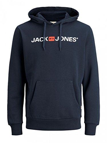 JACK & JONES Jjecorp Logo Sweat Hood Noos - Felpa con Cappuccio Uomo