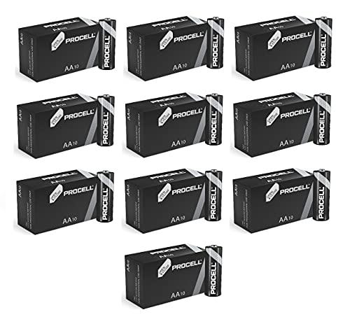 Duracell Alcalina AA - Confezione da 100 Batterie