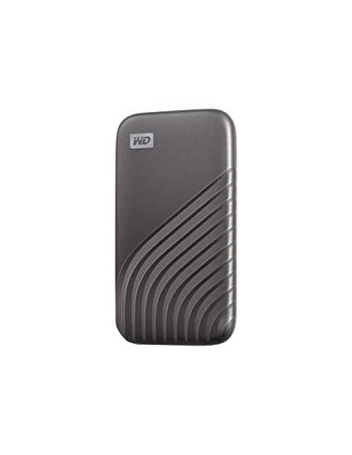 WD My Passport SSD 500GB - SSD Portatile NVMe USB-C Grigio