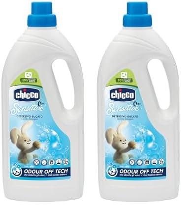 Chicco Sensitive Detersivo Bucato Ipoallergenico 1,5L (Confezione da 2)