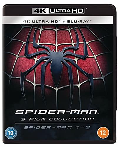 Spider-Man 1-3 4K Ultra-HD (6 Discs- Ultra-HD & BD) [Blu-ray] [2021]
