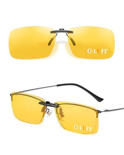 LUFF Occhiali da Guida Notturna Clip On