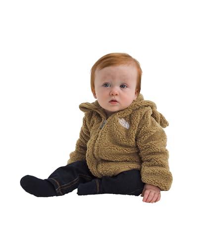 The North Face Campshire F/Z Hoodie Giacca con Cappuccio, Teddy Brown, 6 Mesi Unisex-Bimbi