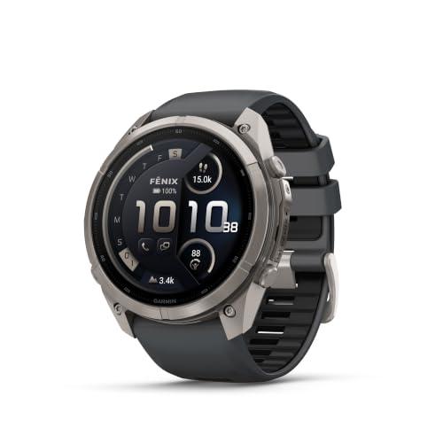 Garmin fēnix 9 Pro InReach, 51mm, LTE, Smartwatch GPS Multisport, Graphite | Cassa in Titanio, LTE e InReach, SOS dal Polso, AMOLED 1,5