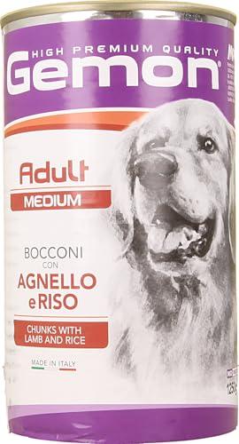 Gemon Adult Medium Bocconi con Agnello e Riso - 6 x 1250g