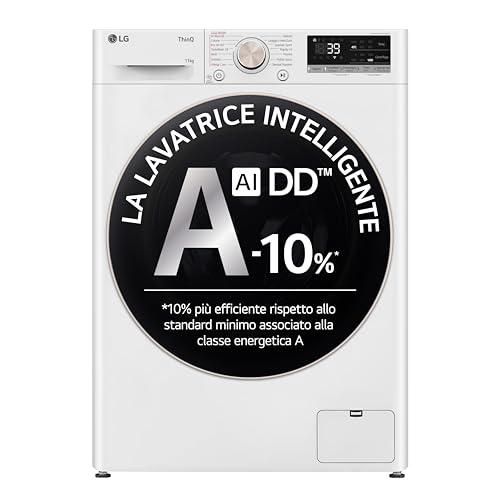LG AI DD F4R7011TSWG Lavatrice 11kg