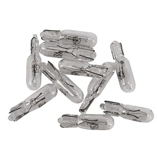 Qezodsx 10PZ T5 17 86206286 Lampadine Alogene per Cruscotto Auto