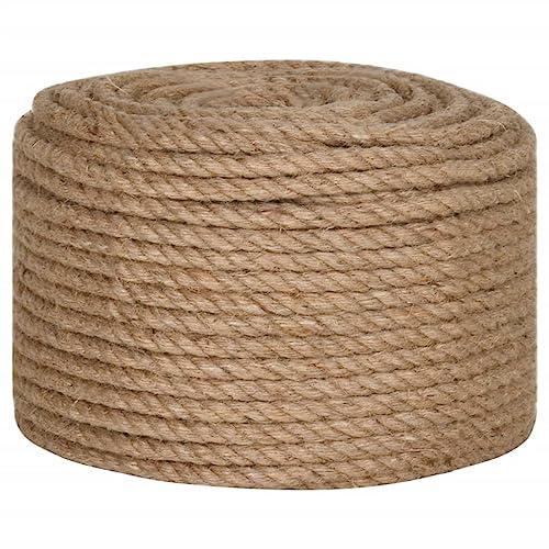 Corda in Juta Naturale 10mm x 100m - Versatile e Resistente