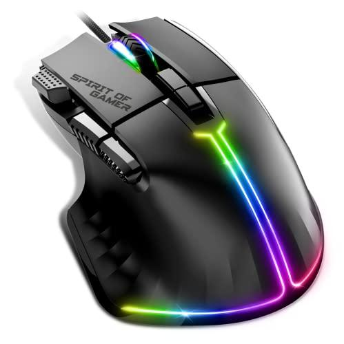 Spirit Of Gamer PRO-M5 RGB Mouse Gaming Cablato